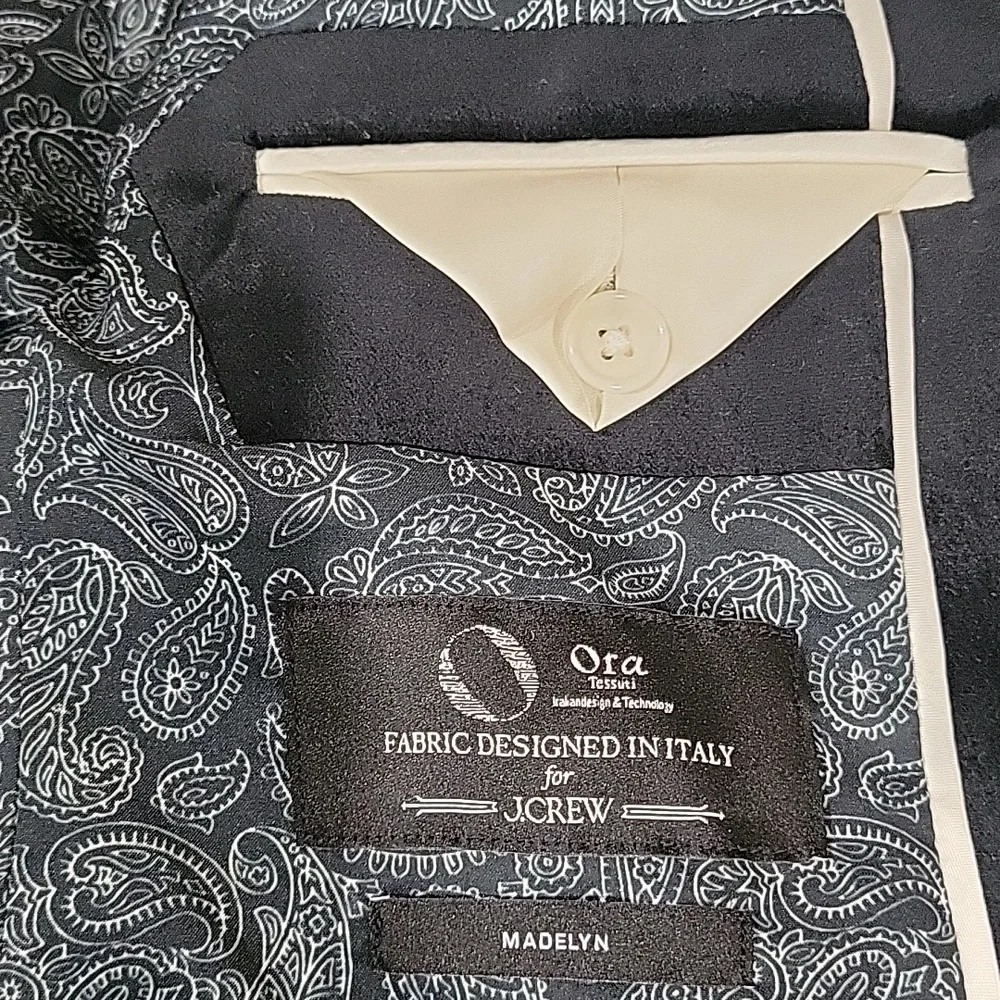 J Crew Madelyn blazer in velvet CP832 Size 4 NWT Office Cocktail
